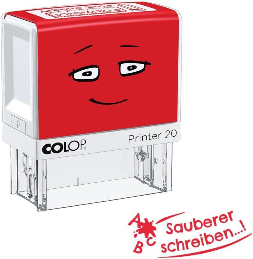 COLOP Motivstempel NIO School, Sauberer schreiben 164835