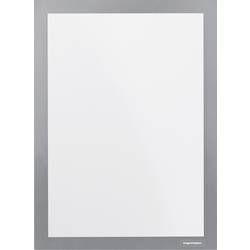 magnetoplan 1131901 Info-Rahmen, selbstklebend Grau DIN A4