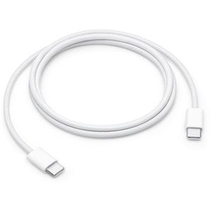 Apple Ladekabel MQKJ3ZM/A 2022, weiß, 1m, USB-C auf USB-C, 60W Schnellladekabel
