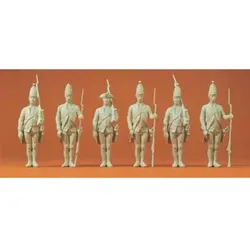 Preiser 57809 1:24 Preußen 1756, 6 Figuren