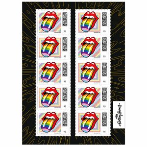 DeutschePost Briefmarken Set, 10 Stück à 95cent, Tongue pride, Standardbrief/Postkarte, selbstklebend