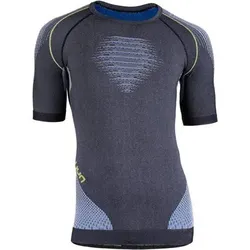 UYN Herren Shortsleeve UYN EVOLUTYON UW SHIRT SHORT_SL MELANGE, Größe XXL in Grau Grau