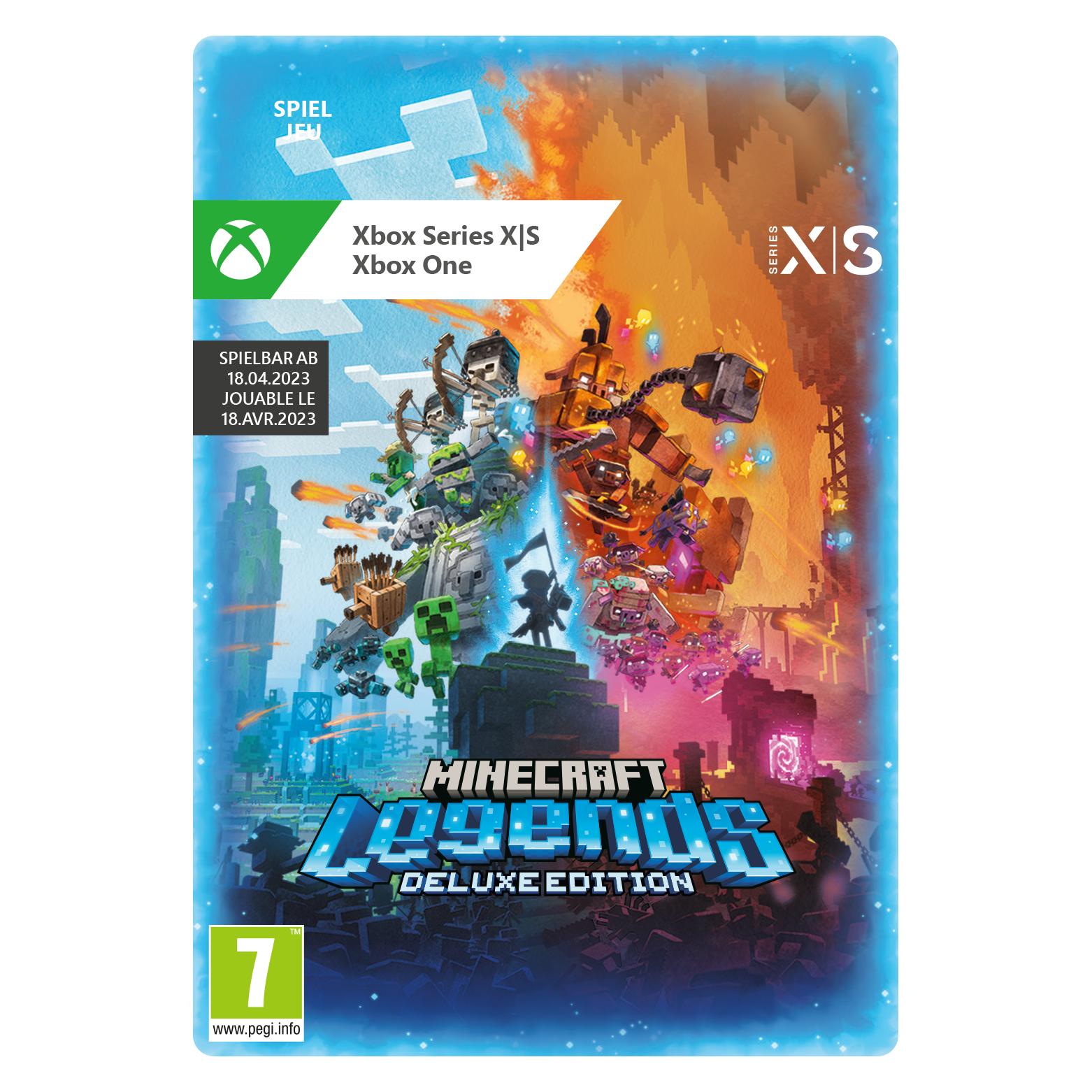 Mojang C2C Minecraft Legends Xbox Deluxe Edition CH (Xbox One S, Xbox Series S, Xbox Series X) (G7Q-00140)