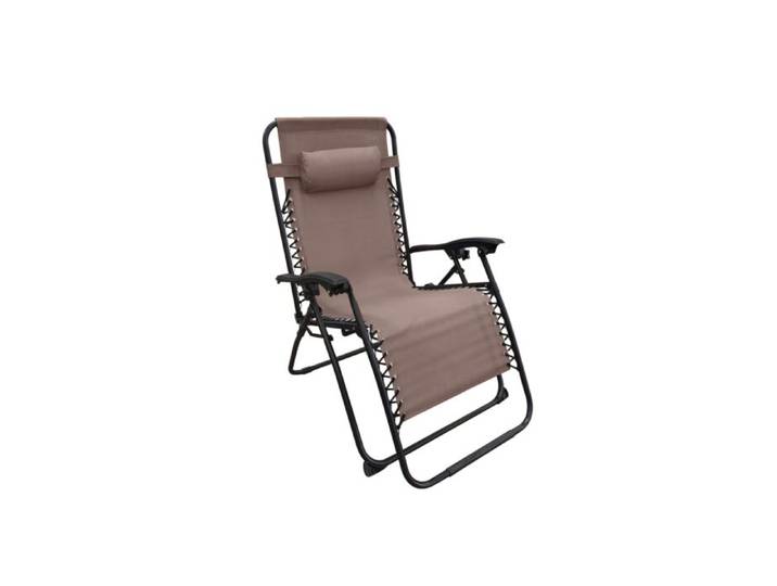 Sonnenliege Torro, Komfortbreite 74 cm braun-beige