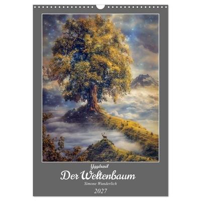 Yggdrasil - Der Baum des Lebens (Wandkalender 2027 DIN A3 hoch), CALVENDO Monatskalender