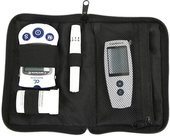 INF Étui pour lecteur de glycémie portable Omron