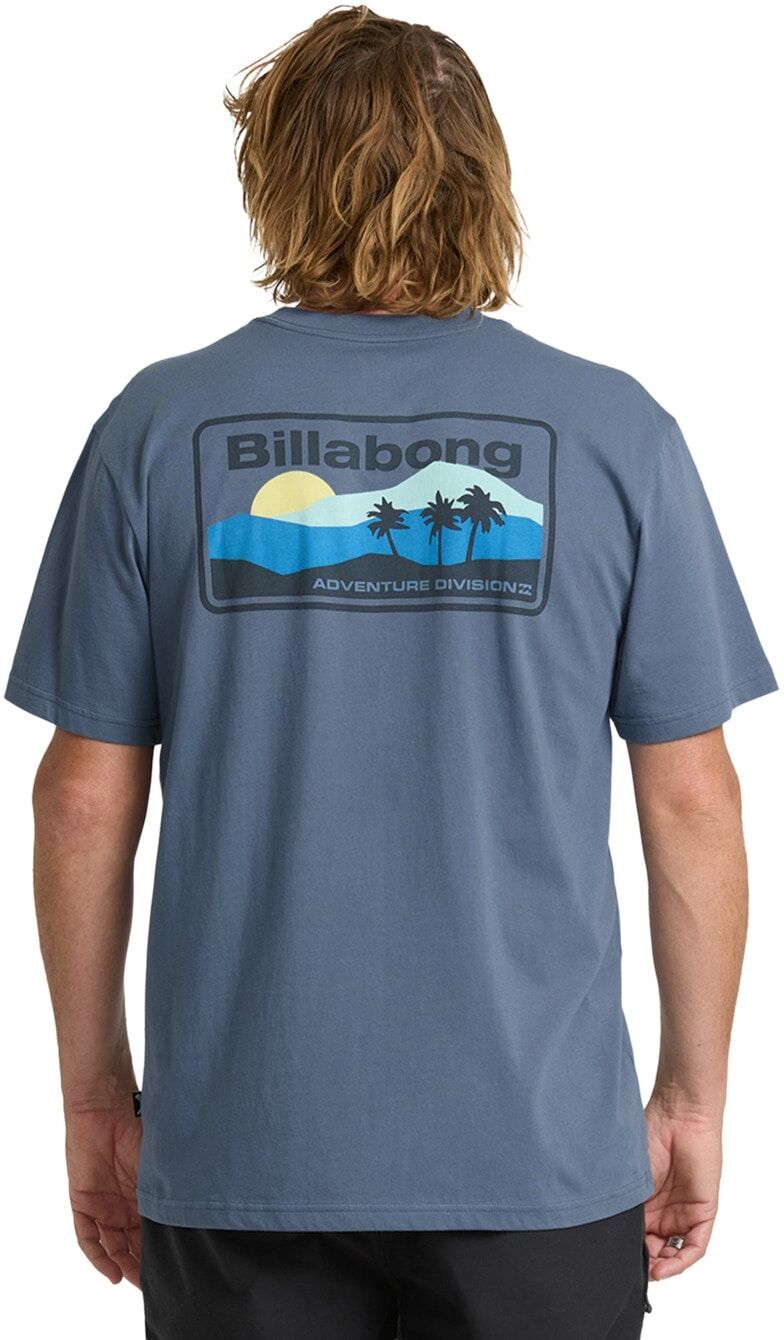 T-Shirt BILLABONG "Range A/DIV Premium", Herren, Gr. XL, blau (china blau), Obermaterial: 100% Baumwolle., Shirts T-Shirt china blau XL
