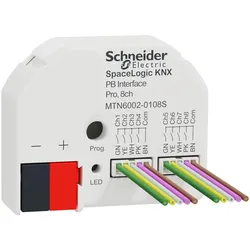 Merten, Bewegungsmelder, MTN6002-0108S Binäreingang KNX UP LED 8f
