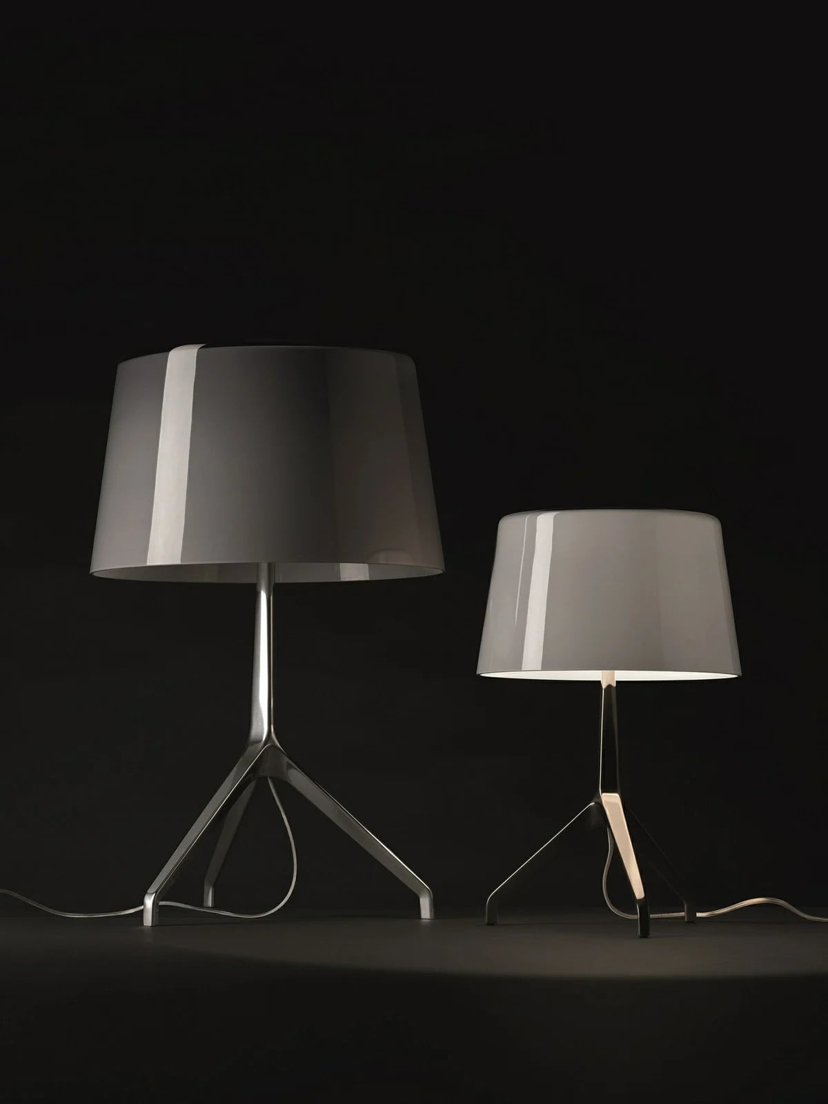 Foscarini Lumiere XXS Tafellamp - Aluminium - Grijs