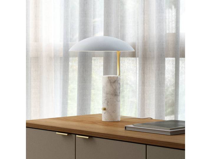 Mademoiselles Lampe de Table Blanc - DFTP DFTP by Nordlux - Salon / séjour - Design - Pierre - Avec abat-jour