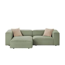 Ecksofa  Noé ¦ grün ¦ Maße (cm): B: 247 H: 65 T: 149.0