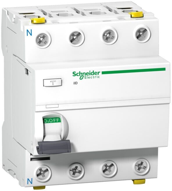 Schneider Electric Disjoncteur différentiel 4P 40A 300mA Type A A9Z24440 (A9Z24440)
