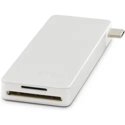 LMP Basic Hub 6 Port Silver (USB-C, 6 Ports), Dockingstation + USB Hub, Silber