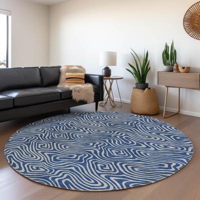 Addison Rugs Machine Washable Indoor/ Outdoor Modern Trance Chantille Rug