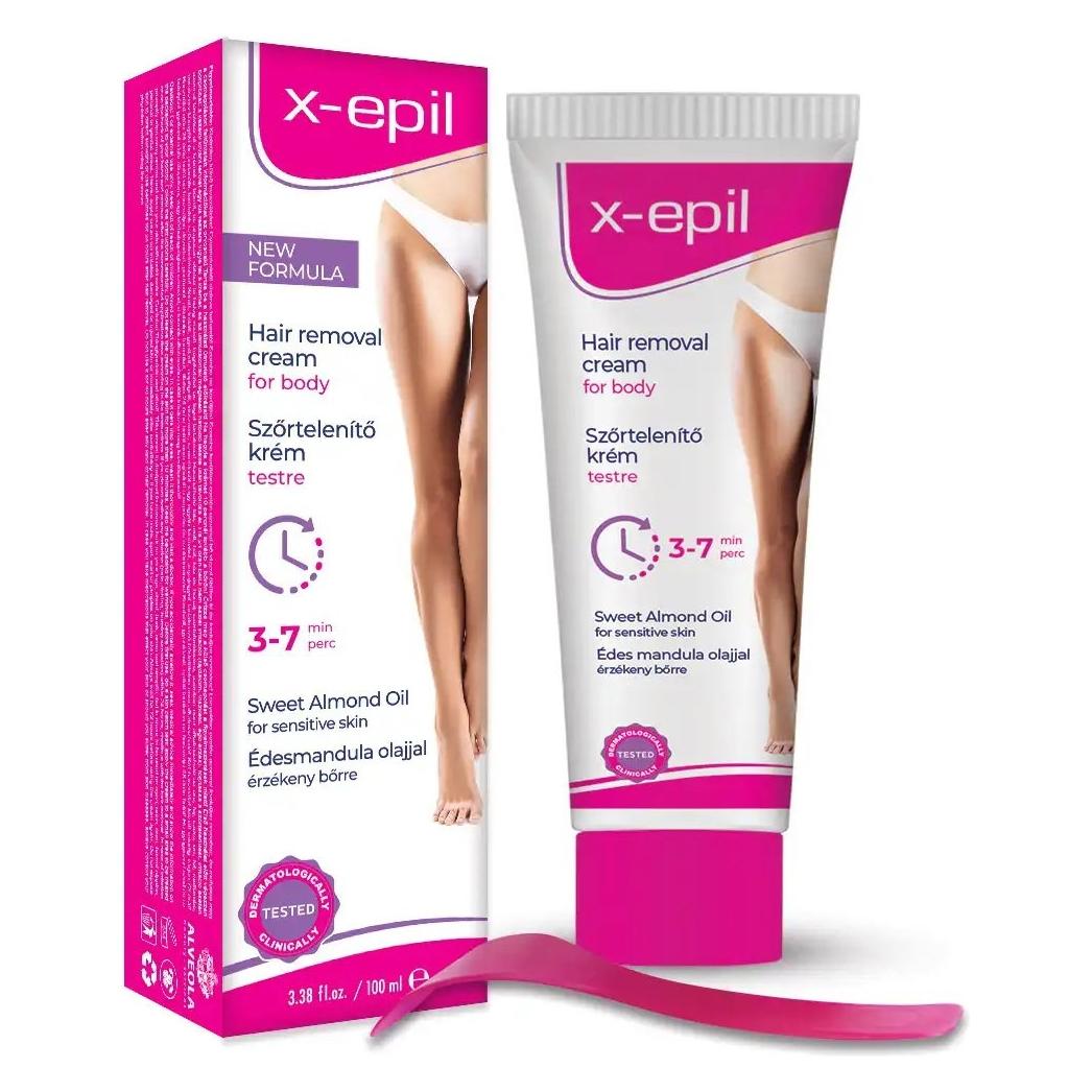 X-epil Silky Finish Enthaarungscreme, für empfindliche Haut, 100 ml (100 ml) (65240910)