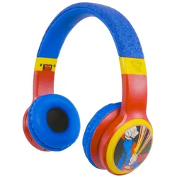 Emoji Superman - Junior Bluetooth Kinderkopfhörer - LED Lights