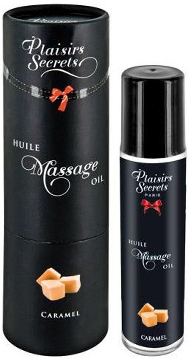 Plaisirs Secrets Huile de massage caramel 59ml