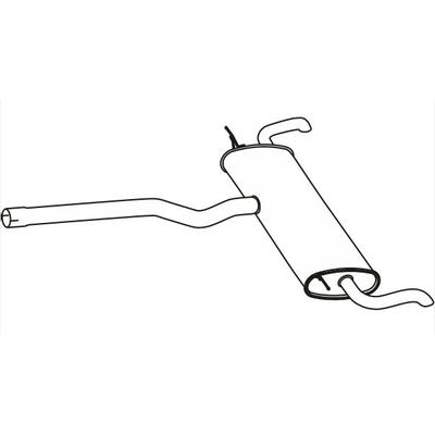 VEGAZ Endschalldämpfer fs785 für Ford