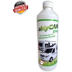 Campingreiniger abtyCAMgreen 1L -  Premium Camping-/Caravanreiniger aus nachwach...