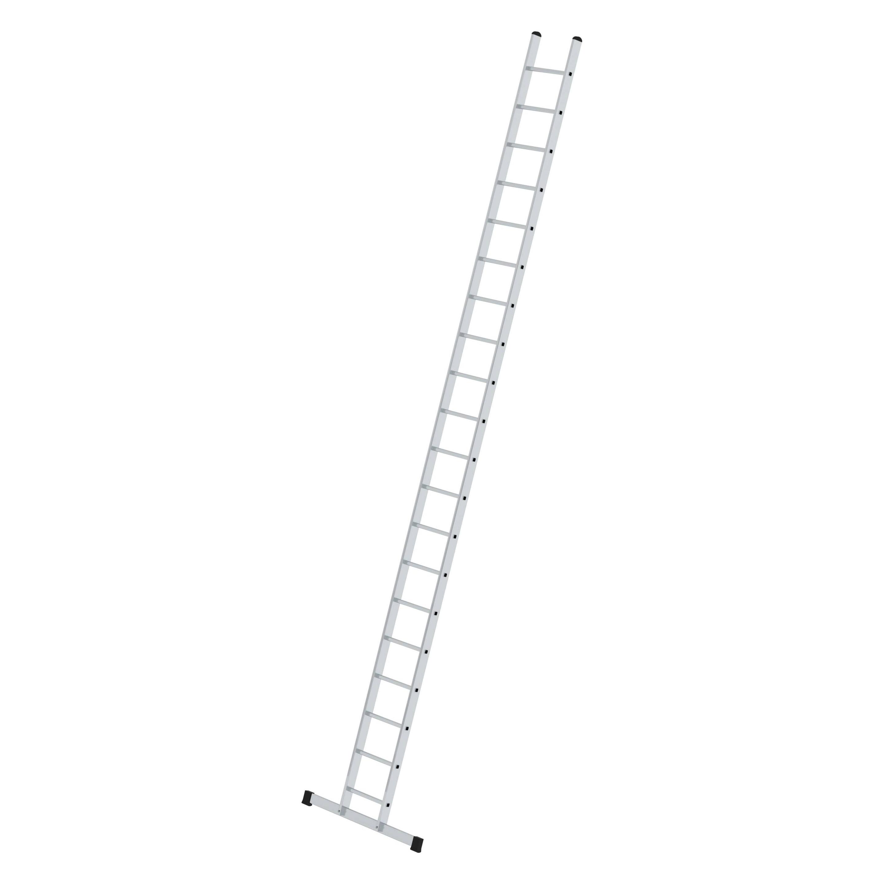 Munk Sprossen-Anlegeleiter mit Standard-Traverse 20-Sprossen (Anlegeleiter, 582 cm) (010120)
