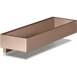 KEUCO EDITION 11 Duschablage, abnehmbar, 11158290000, Farbe: rotgold gebürstet
