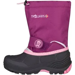 TROLLKIDS Kids Telemark Winter Boot XT, Größe 30 in Rot Rot