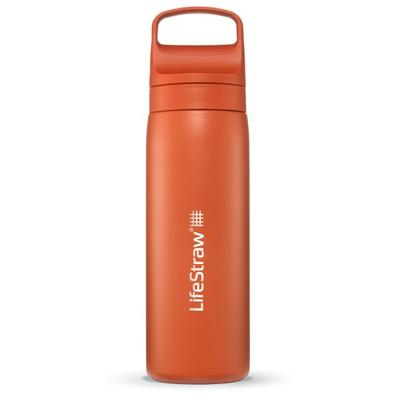 LifeStraw - Go Stainless Steel - Trinkflasche Gr 500 ml orange
