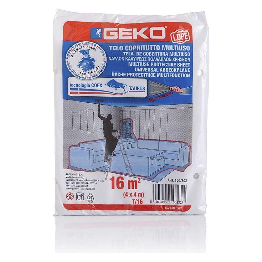 GEKO Mehrzweck-Plane 16m² ldpe (4 x 4 m) (49947671)