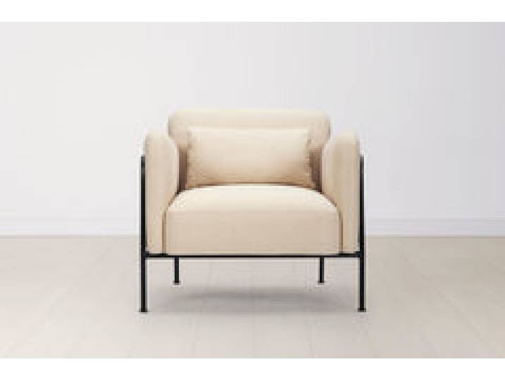 Sessel 04, Hellbeige