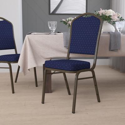 Flash Furniture Crown Back Stacking Banquet Chair