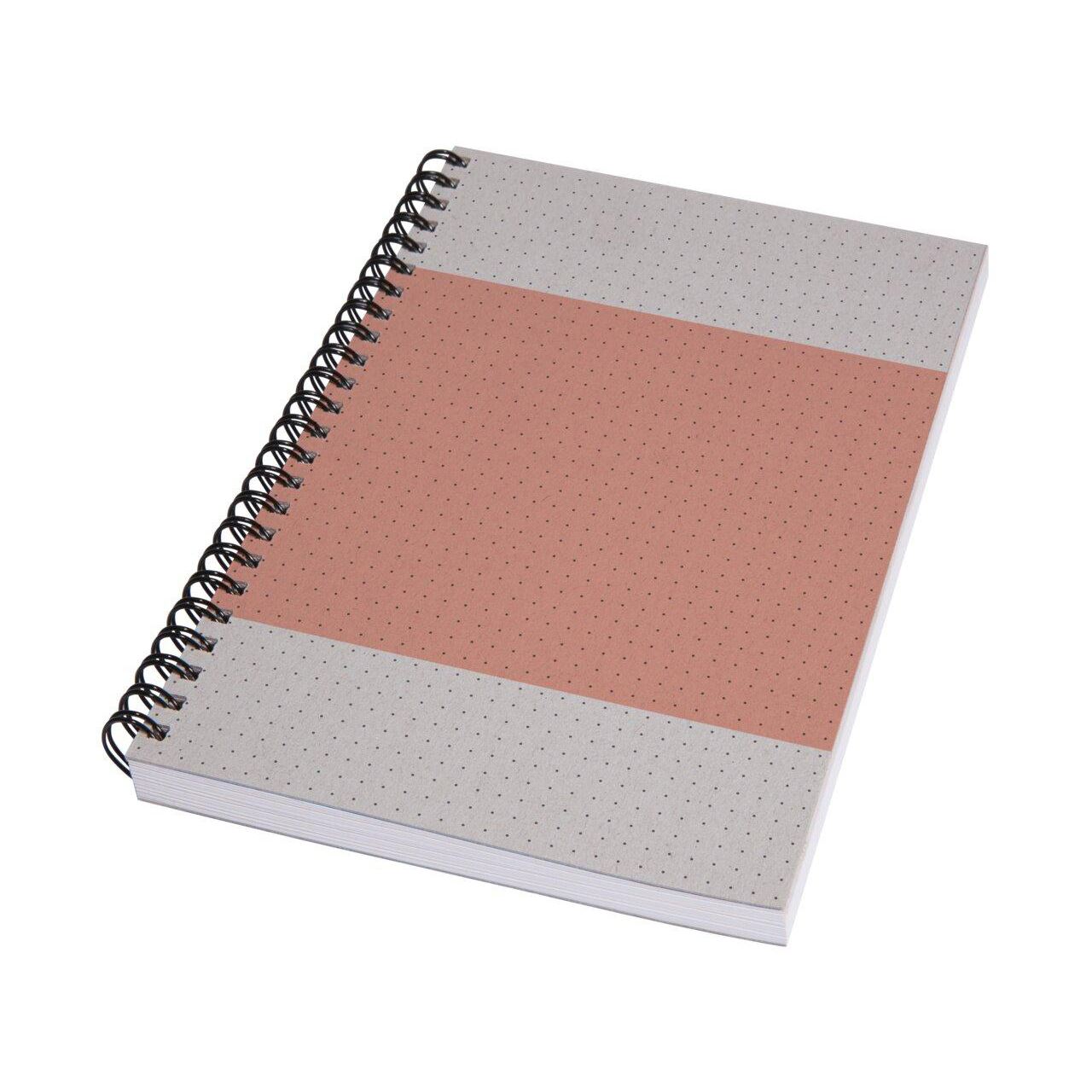 SIGEL Notizbuch Quicknote Coral Red ca. DIN A5 punktkariert, koralle/grau Softcover 160 Seiten, 1 St.