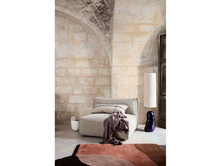 Hebe Stehleuchte Large Off-White/Natural - Ferm Living - Wohnzimmer - Stoff / Textil