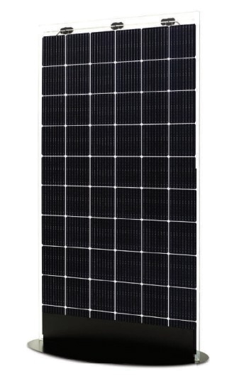 SoliTek SOLID Bifacial 370Wp fullblack frameless GLAS-GLAS MODUL, 60 ZELLEN