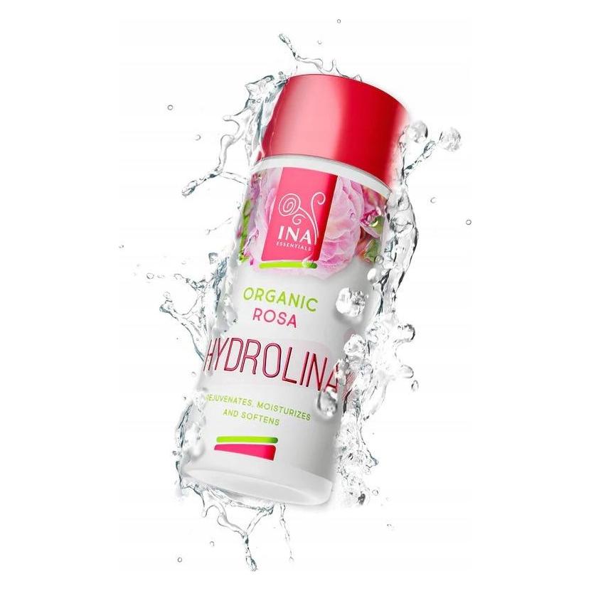 Ina Essentials Hydrolina organiczna woda Różana 150ml (Gesichtswasser, 150 ml) (3800502058175)