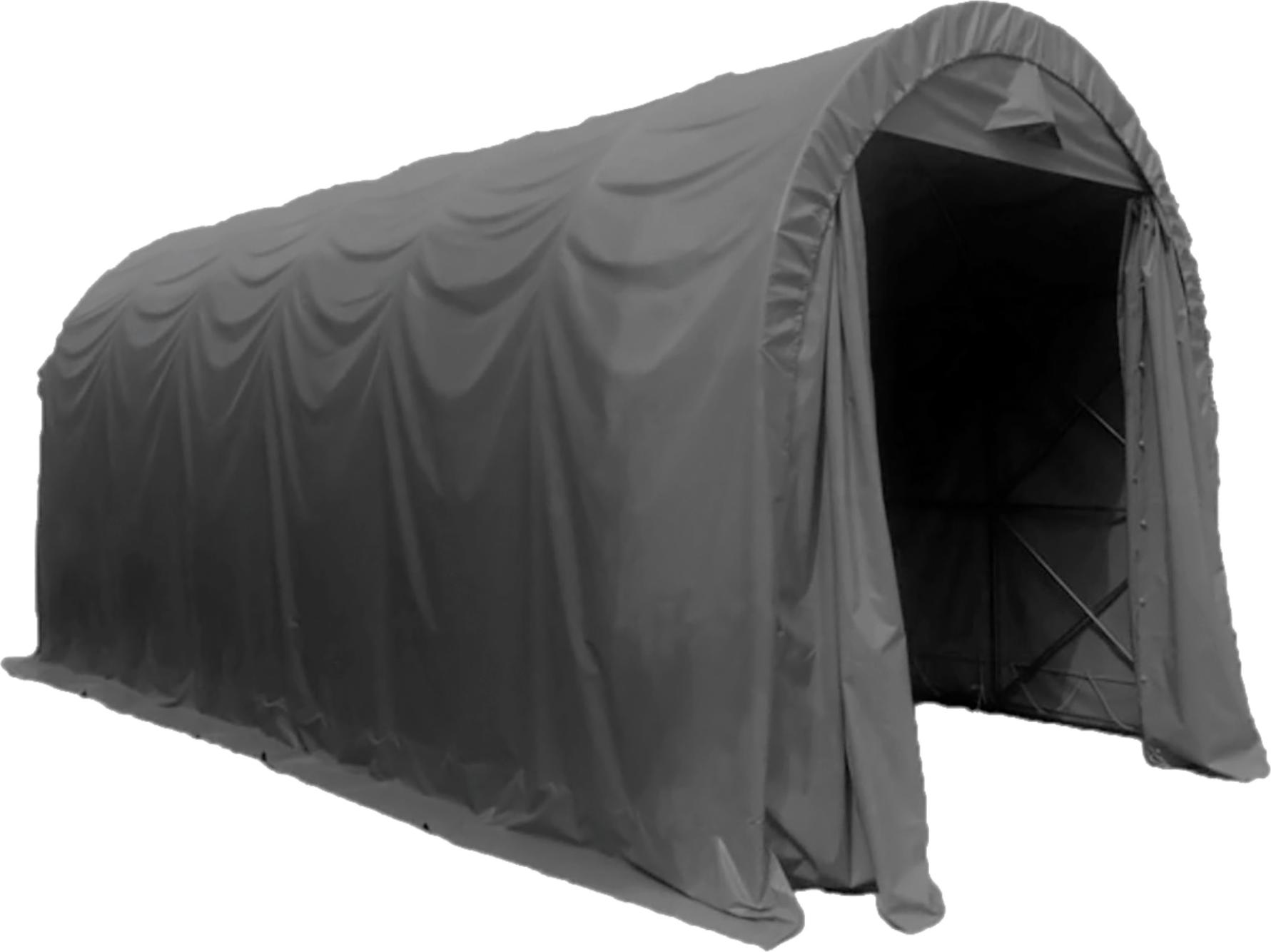 Fornorth Zeltgarage 3,5x7,5m, dunkelgrau