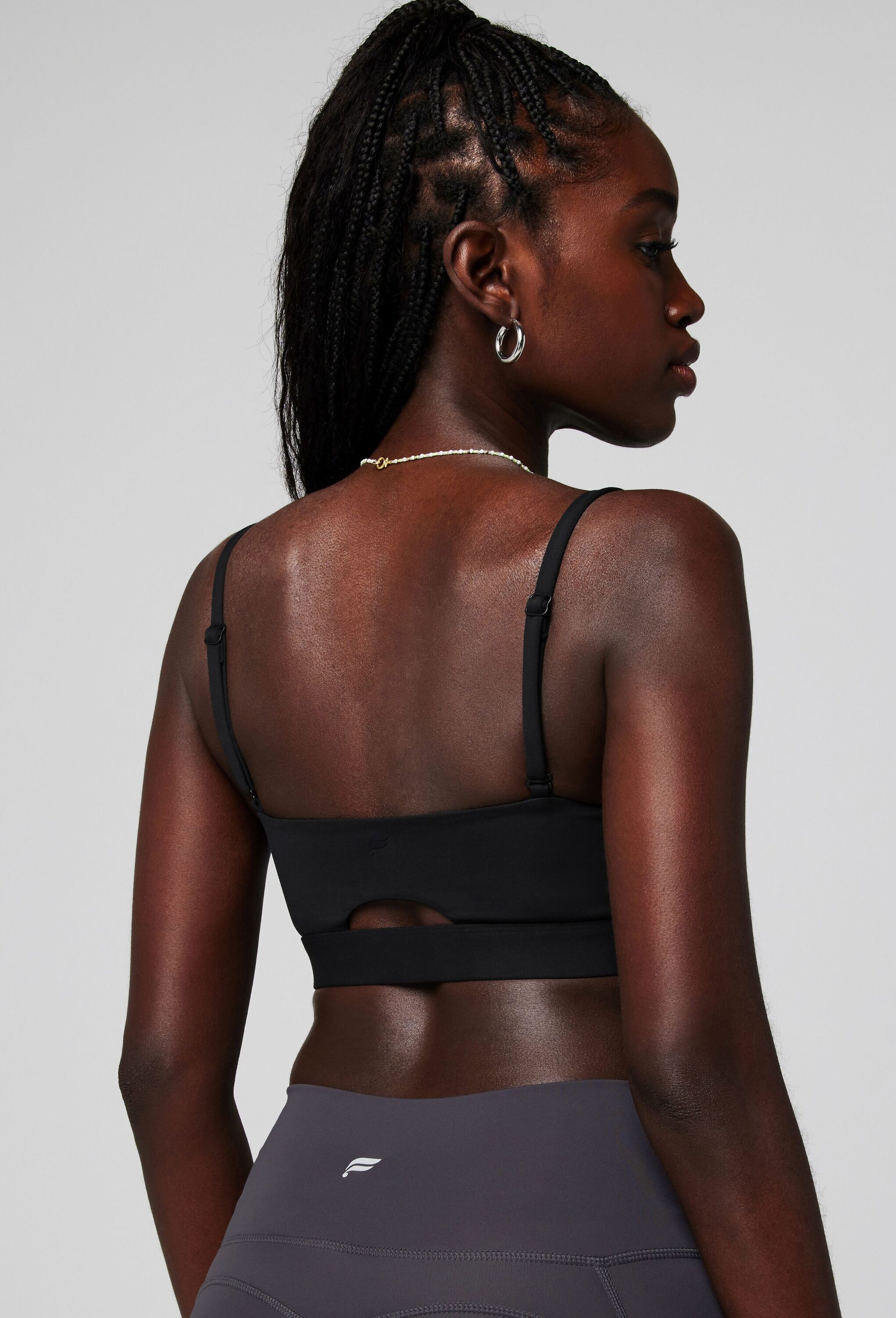 Sport-BH FABLETICS "Fabletics Sport-BH Essential", Damen, Gr. XXL, schwarz, Sportlich, BHs Sport-BH, mit leichtem Halt