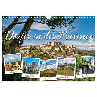 Dörfer in der Provence (Wandkalender 2026 DIN A4 quer), CALVENDO Monatskalender