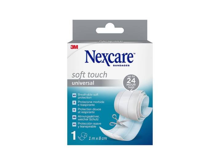 NEXCARE™ Pansement universel Soft Touch, 1 m x 8 cm, 1 boîte