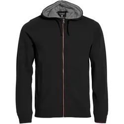 CLIQUE Classic Kapuzenjacke Herren 99 - schwarz 4XL