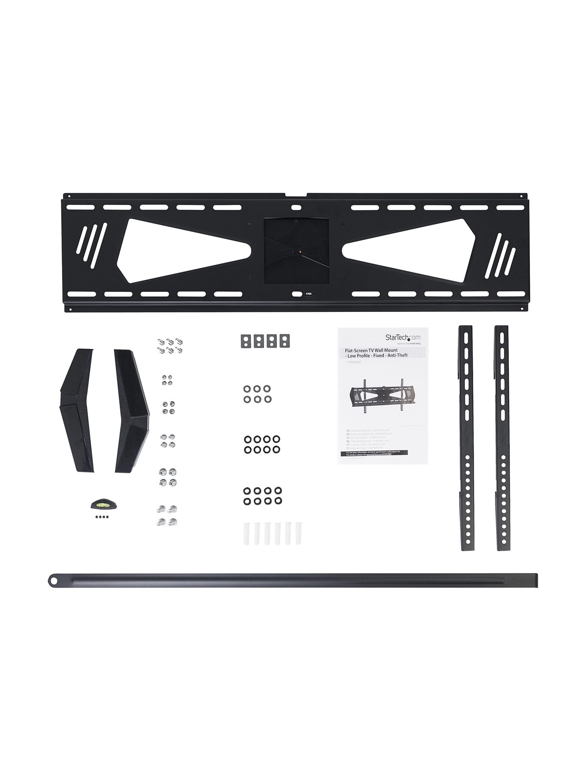 StarTech.com Flat-Screen TV Wall Mount - Low Profile - For 37" to 70" TV - Anti-Theft - Fixed - vægmontering - Max 40 kg - recommended for 70"