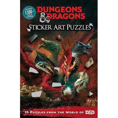 Dungeons & Dragons Sticker Art Puzzles, von Steve Behling, Thunder Bay Press, 978-1-66720-063-7