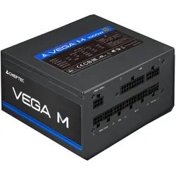 Chieftec Vega M 1000W (null Watt) (1000 W), PC Netzteil, Weiss