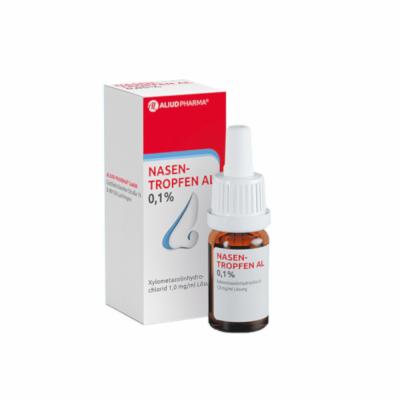 ALIUD Pharma GmbH Nasentropfen AL 0,1 % bei Schnupfen 10 ml 03929280