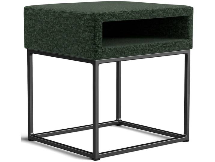 Nachttisch SWISS HOME STYLE AMBER 45x40x45cm dunkelgrün