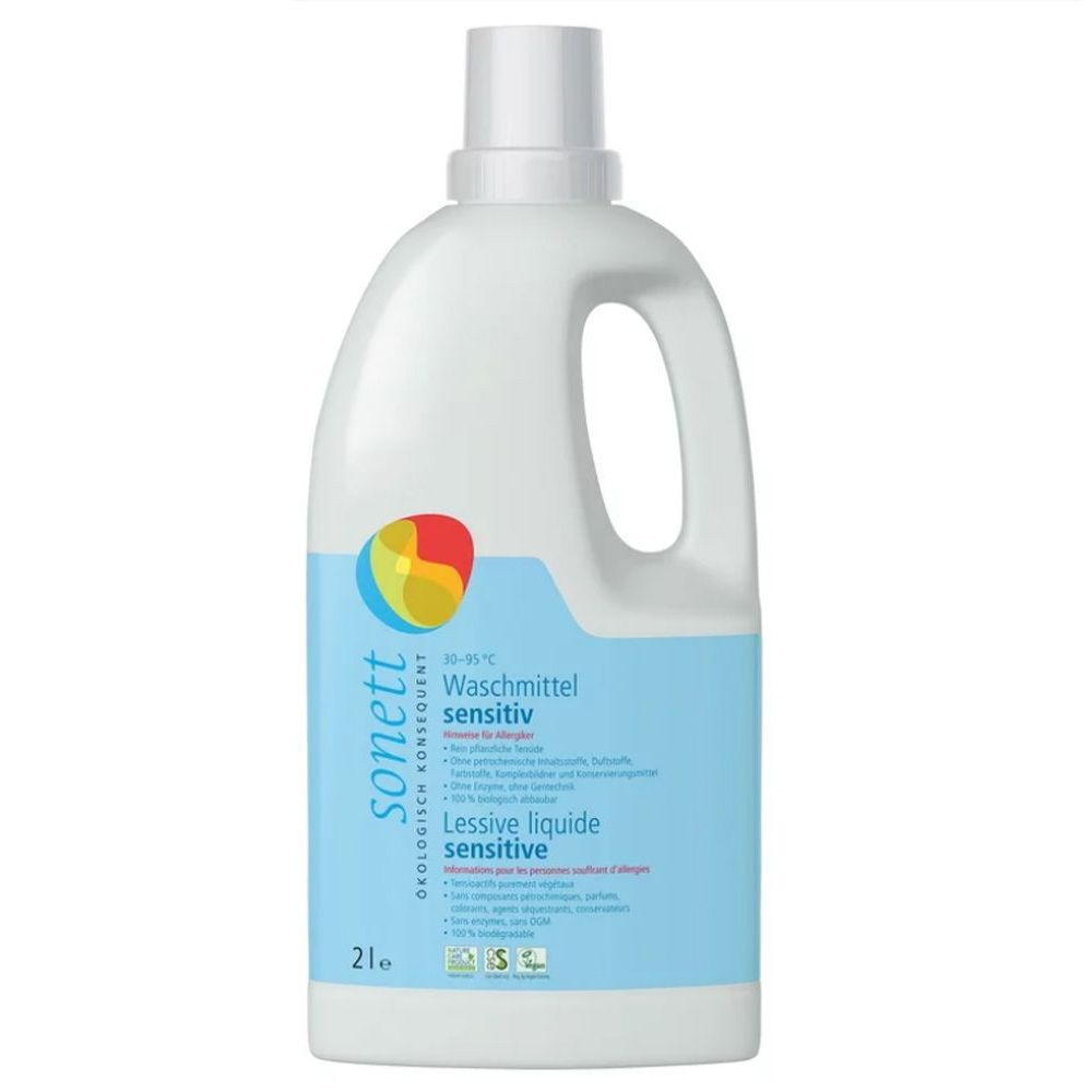 Sonett Waschmittel sensitiv 30°-95°C (neu) 2 lt l Flüssigkeit