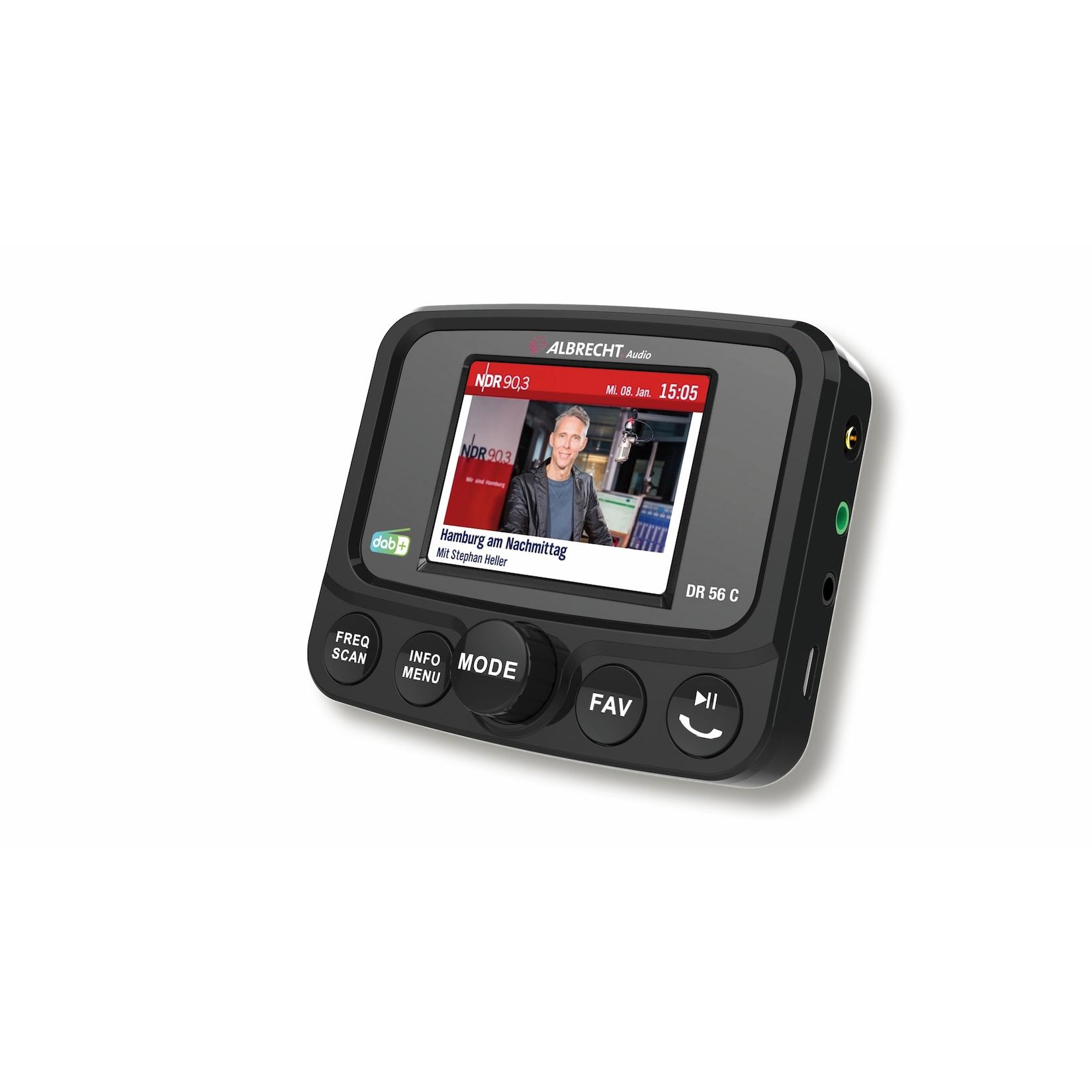 Albrecht DR 56 C Digitalradio Tuner mit Farbdisplay Bluetooth