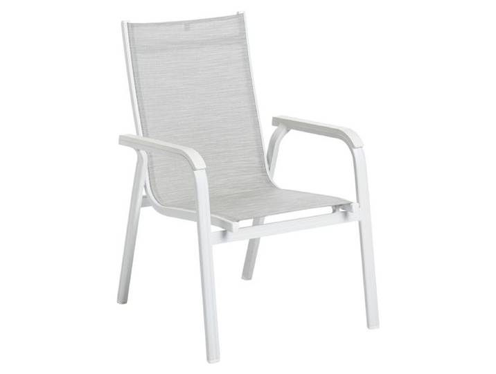 Kettler Basic Plus Stapelsessel Aluminium/Outdoorgewebe