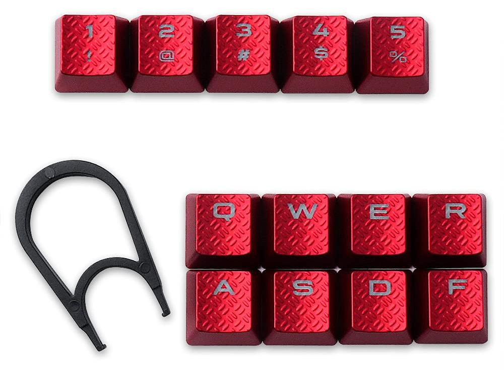 Selius Cherry MX Gaming Keycaps voor FPS en MOBA - 13 Stuks Rood
