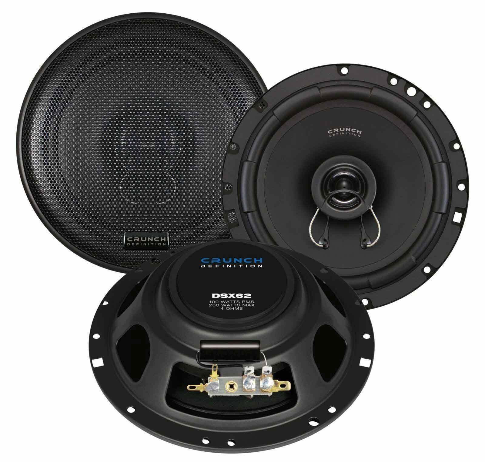 Crunch DSX62 16 cm coaxiale luidspreker 2-weg systeem