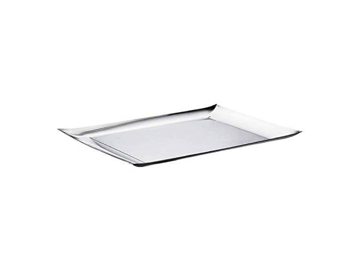 Sambonet Rosenthal Tablett - rechteckig - Linea Q - Edelstahl 18/10-43x28cm